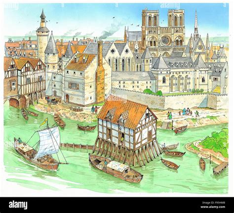 Medieval Paris High Resolution Stock Photography And Images Alamy