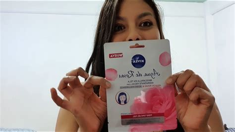 Mascarilla Nivea Agua De Rosas Youtube