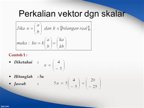 Contoh Soal Perkalian Vektor Kuy Belajar