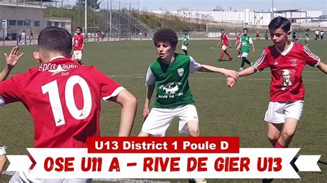 2024 04 13 OSE U11 A AC Rive De Gier U13 C U13 District 1 Poule D