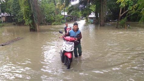 Tiga Sungai Di Kota Binjai Meluap Bpbd Sebut Ratusan Rumah Terdampak