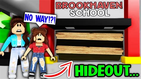 Discovering Brookhaven S New School Secret Roblox Brookhaven Rp