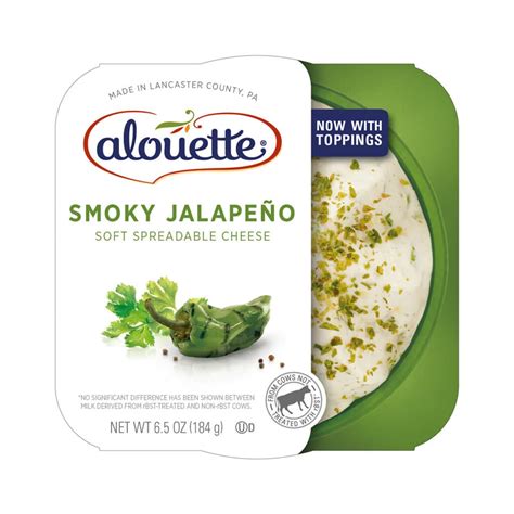 Alouette Smoky Jalapeno Soft Spreadable Cheese 6.5 oz — Cheese Lover Shop