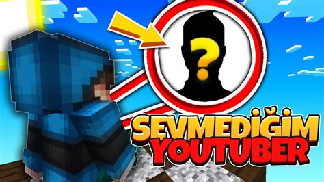 EN SEVMEDİĞİM YOUTUBER SORU CEVAP SonOyuncu bedwars YouTube