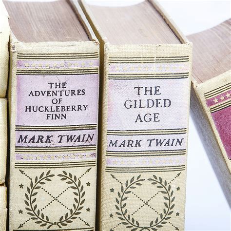 Set of Mark Twain Books Artists Edition | EBTH