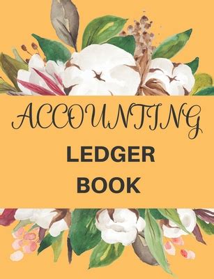 Accounting Ledger Book Simple Accounting Ledger Income Expense Book