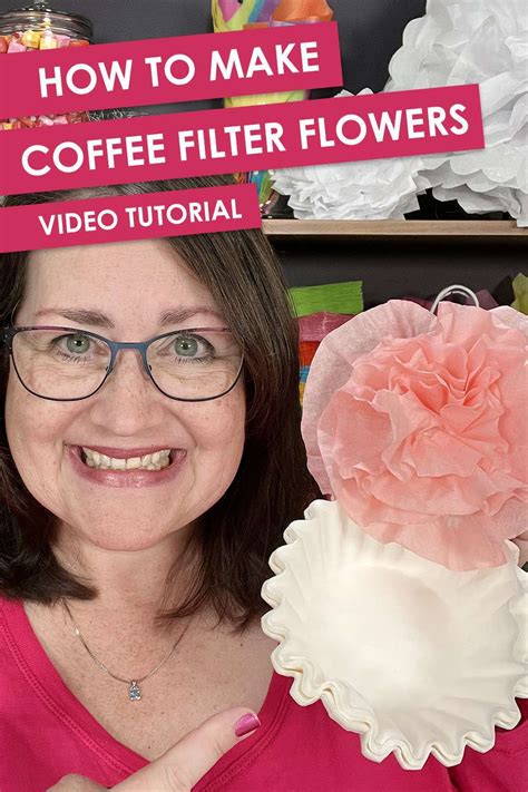 How To Make Beautiful Coffee Filter Flowers