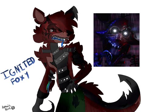 Ignited Foxy By Alphaicrose On Deviantart