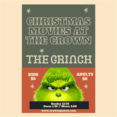 The Grinch — Crown Uptown Theatre