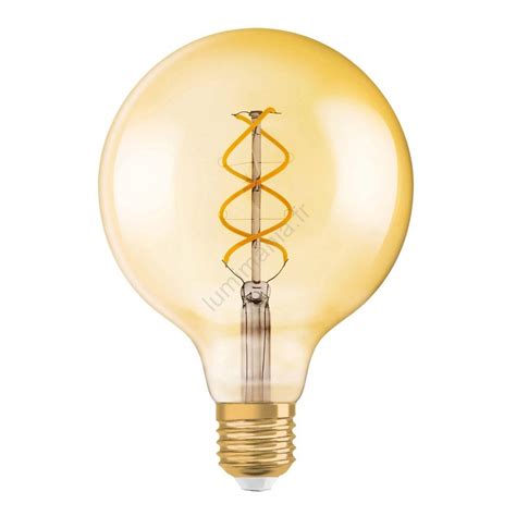 Ampoule LED VINTAGE G125 E27 5W 230V 2000K Osram Lumimania