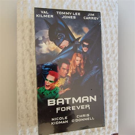 Warner Bros Media New Batman Forever Vhs 995 Val Kilmer Factory