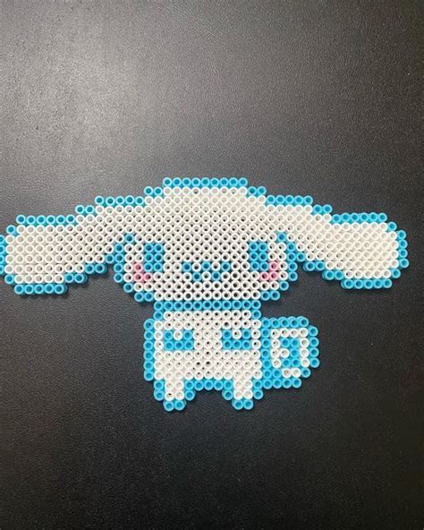 Perler Bead Art On Instagram Cinnamoroll Perlerbeads Perlerbeadart Perler Fusebeads Ham