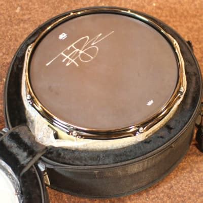 DW 6 5x14 Icon Series Terry Bozzio The Black Page Snare Reverb