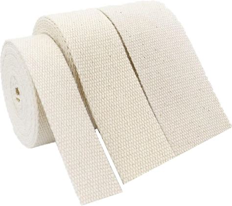 Amazon Co Jp Cotton Ribbon Webbing Strap Tape Cotton Canvas Webbing