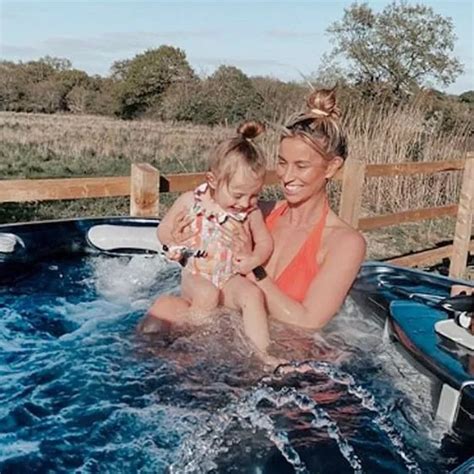Ferne McCann Shows Off Jaw Dropping Body In Orange Bikini As She Lounges In Hot Tub The Mirror