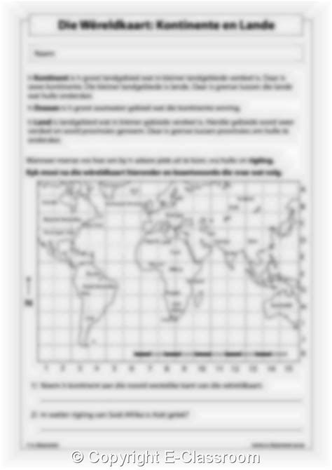 Graad Sosiale Wetenskappe Geografie Kwartaal E Classroom