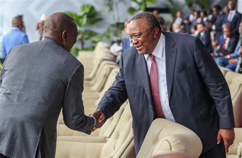 President Ruto Uhuru Handshake In Drc Draws Mixed Reactions