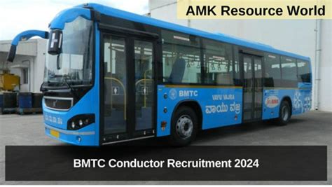 Karnataka BMTC 2 500 Conductor Posts Recruitment 2024 Exam Date