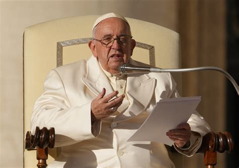 Papa Francisco Sobre El Agua No Puede Ser Objeto De Derroche Abuso O