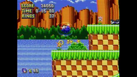 Sonic Mania Seatide Hill Mod Warning Vhs Color Shifting Effects