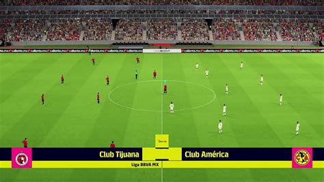 GAMEPLAY XOLOS TIJUANA Vs CLUB AMERICA 2024 YouTube