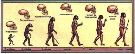 Lugares da História Evolução do homem ao longo do tempo