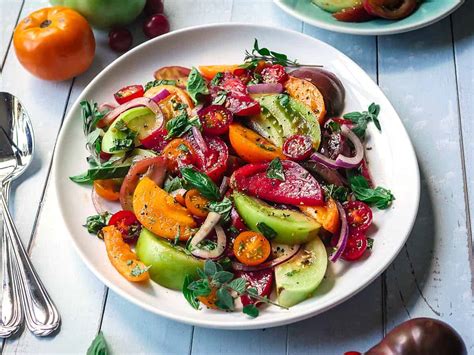 Heirloom Tomato Salad The Sophisticated Caveman