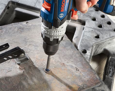 BOSCH Natural Stone Drill Bit, 3/8 in, Carbide Tipped, Straight with ...