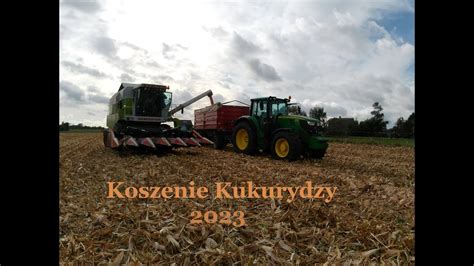 Koszenie Kukurydzy Na Ziarno Claas Dominator Johndeer M