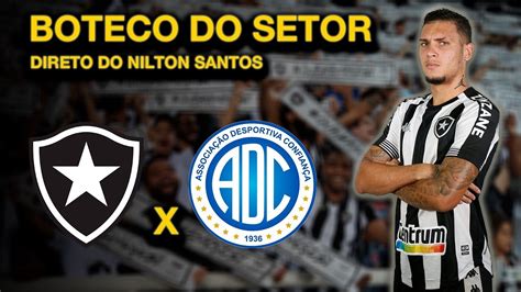 Boteco Do Setor Botafogo X Confian A Transmiss O Ao Vivo P S Jogo