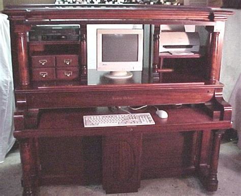 Piano Desk And Desks Made From Upright Pianos Mcclard Bros Piano