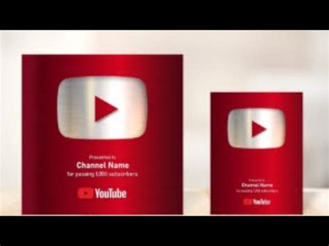 I Have A Youtube Play Button Replica Youtube