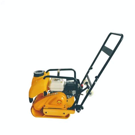 Gasoline Engine Vibratory Concrete Earth Compactor Concrete Plate