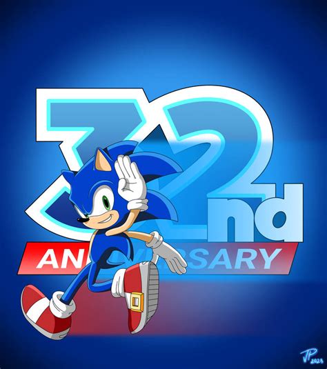 Sonic 32nd Anniversary By Jparts03 On Deviantart