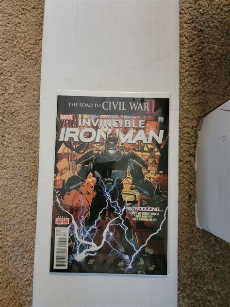 Invincible Iron Man 9 2016 First Full Riri Williams Appearance Comic Books Modern Age