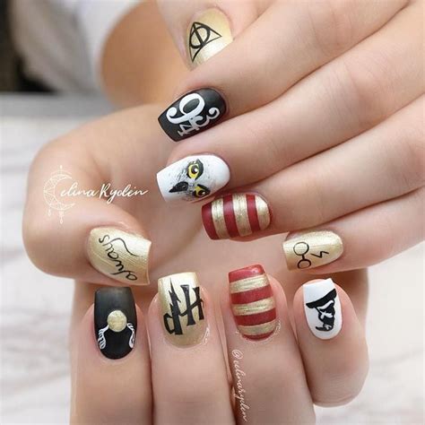 Best Harry Potter Nails Designs U As De Harry Potter Manicura De