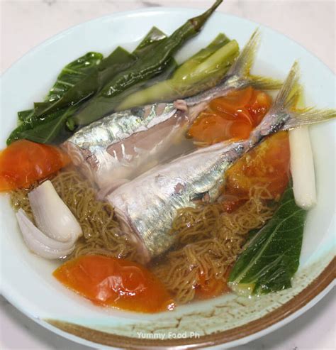 Tinolang Isda Galunggong With Lukot Seaweed