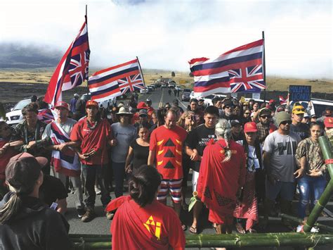 Protesters To Kim Inclusion Of TMT In Vision For Maunakea Still An