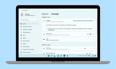 Windows 11 Bildschirmhelligkeit ändern TechBone