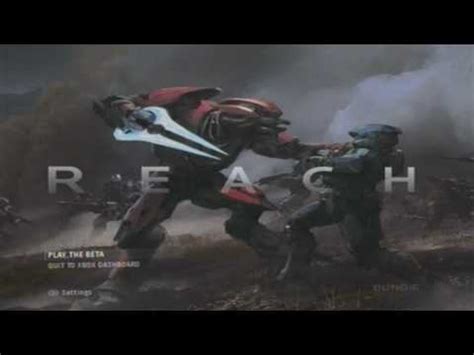 Halo Reach Beta Menu Music Hd Youtube