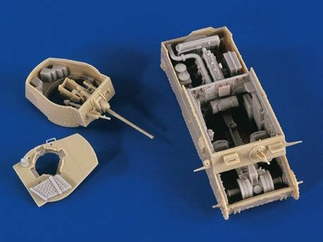 Scalehobbyist.com: Panzer 38(t) E/F Panzer Interior and Engine by Verlinden