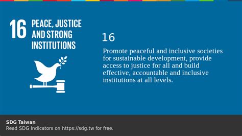 Sdg 16 Peace Justice And Strong Institutions English Sdg Indicators