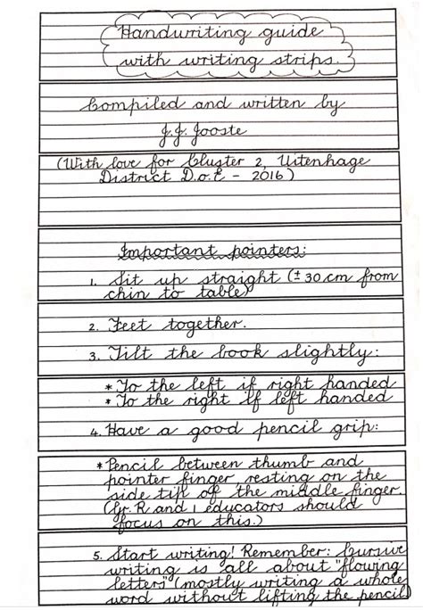 Cursive Writing booklet | WCED ePortal - Worksheets Library