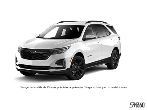 The 2024 Chevrolet Equinox Rs In Edmundston G And M Chevrolet Buick Gmc Ltd