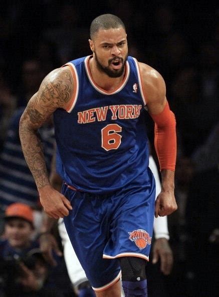 Tyson Chandler Of The New York Knicks Knicks Basketball New York