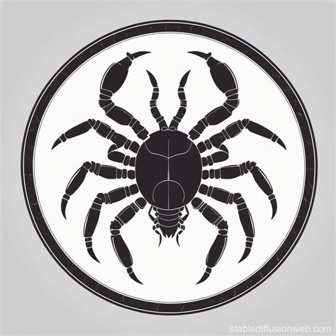 Scorpion Vector Illustration Stable Diffusion Online