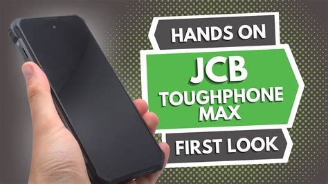 Jcb Toughphone Max The World S Biggest Phone Battery Youtube