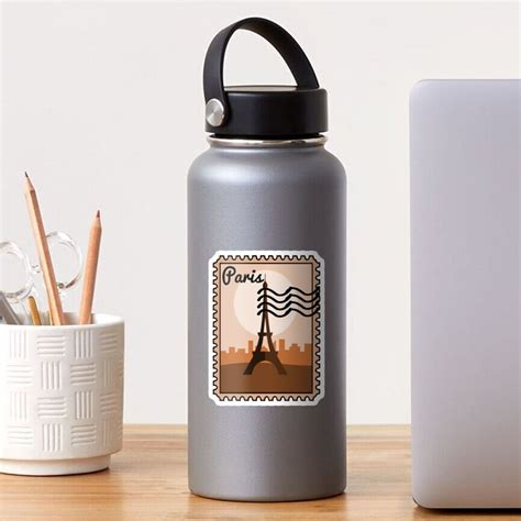 Paris Post Stamp Sticker By Pda1986 Redbubble