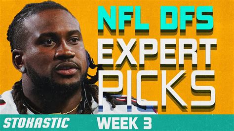 NFL DFS Matchups Breakdown Week 3 NFL DFS Strategy YouTube