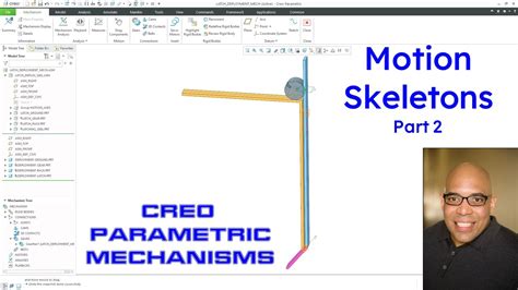 Creo Parametric Motion Skeletons Part 2 Mechanisms And Top Down